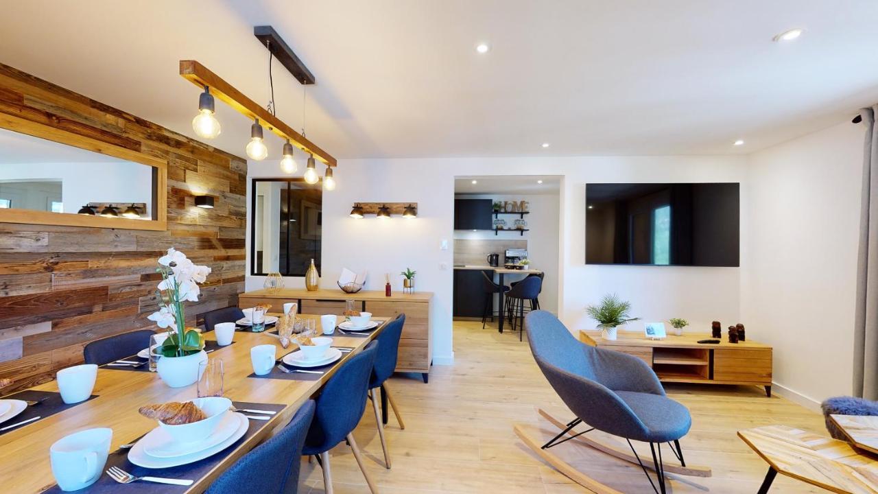 Elegant Et Moderne Avec Vue Montagne Au Coeur De Paradiski - Garage - 8Pers - 90M2 - Sabaudinha La Plagne Luaran gambar