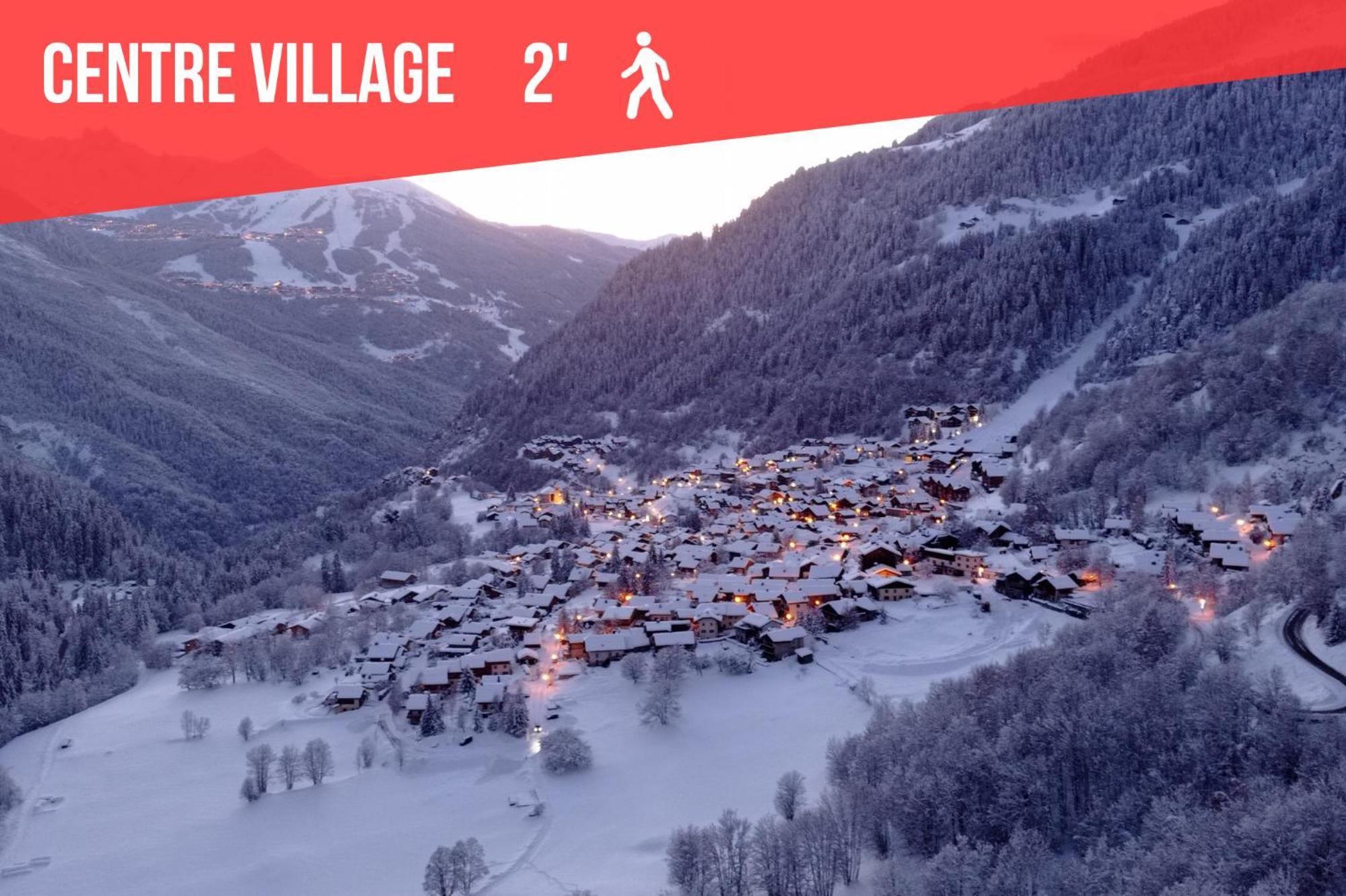 Elegant Et Moderne Avec Vue Montagne Au Coeur De Paradiski - Garage - 8Pers - 90M2 - Sabaudinha La Plagne Luaran gambar