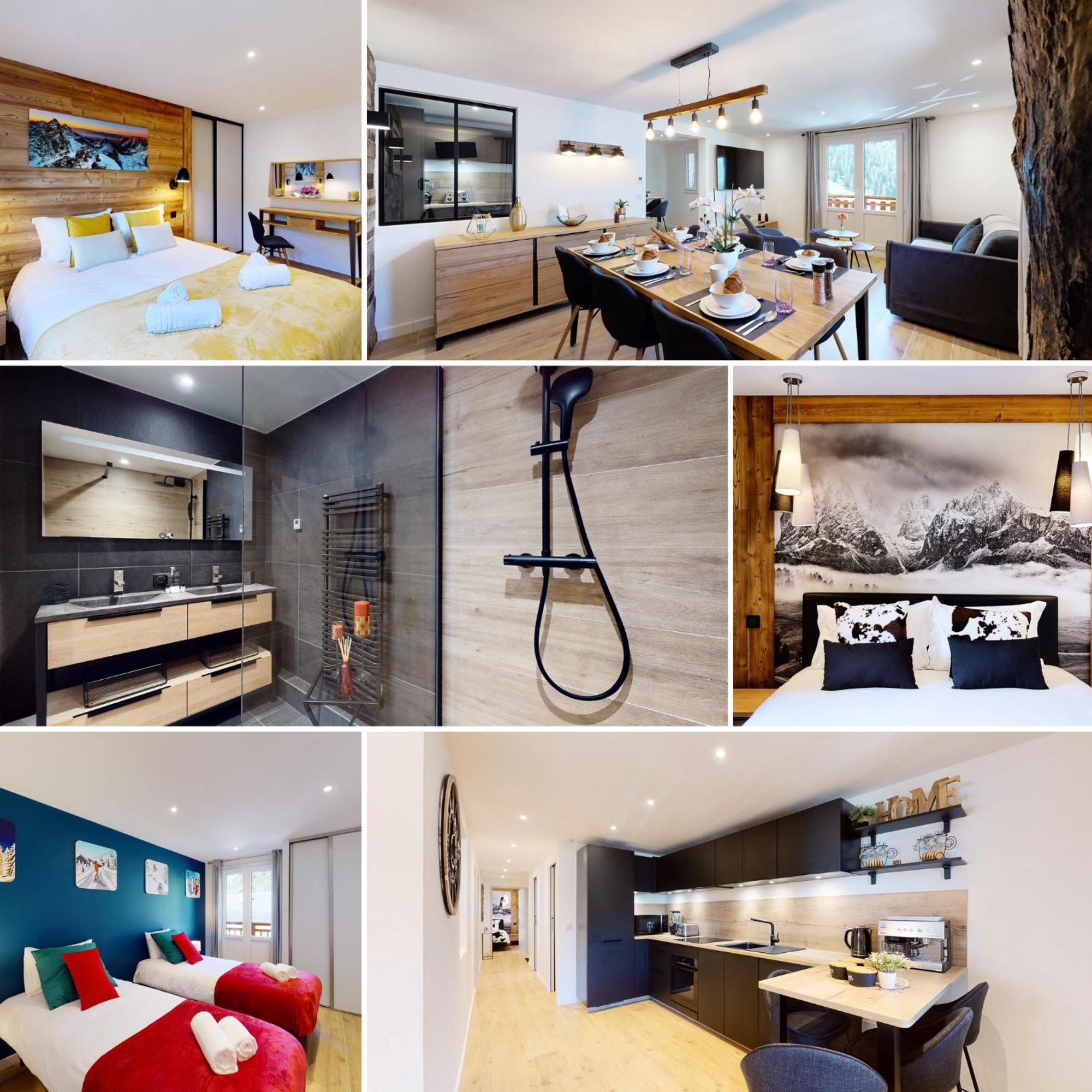 Elegant Et Moderne Avec Vue Montagne Au Coeur De Paradiski - Garage - 8Pers - 90M2 - Sabaudinha La Plagne Luaran gambar